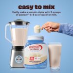 Premier Protein Protein Powder, 30g Protein, 1g Sugar, 100% Whey Protein, No Soy Ingredients, Gluten Free, Vanilla Milkshake, 29 Servings, 40.2oz