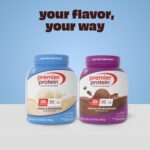Premier Protein Protein Powder, 30g Protein, 1g Sugar, 100% Whey Protein, No Soy Ingredients, Gluten Free, Vanilla Milkshake, 29 Servings, 40.2oz