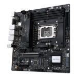 Pro WS W680M-ACE SE Intel® LGA 1700 mATX BMC AST2600 onboard Workstation Motherboard, PCIe® 5.0x16 Slot, DDR5, ECC Memory and XMP Support, Dual Intel® 2.5 Gb LAN, 2xPCIe 4.0 M.2...