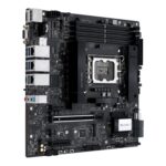 Pro WS W680M-ACE SE Intel® LGA 1700 mATX BMC AST2600 onboard Workstation Motherboard, PCIe® 5.0x16 Slot, DDR5, ECC Memory and XMP Support, Dual Intel® 2.5 Gb LAN, 2xPCIe 4.0 M.2...