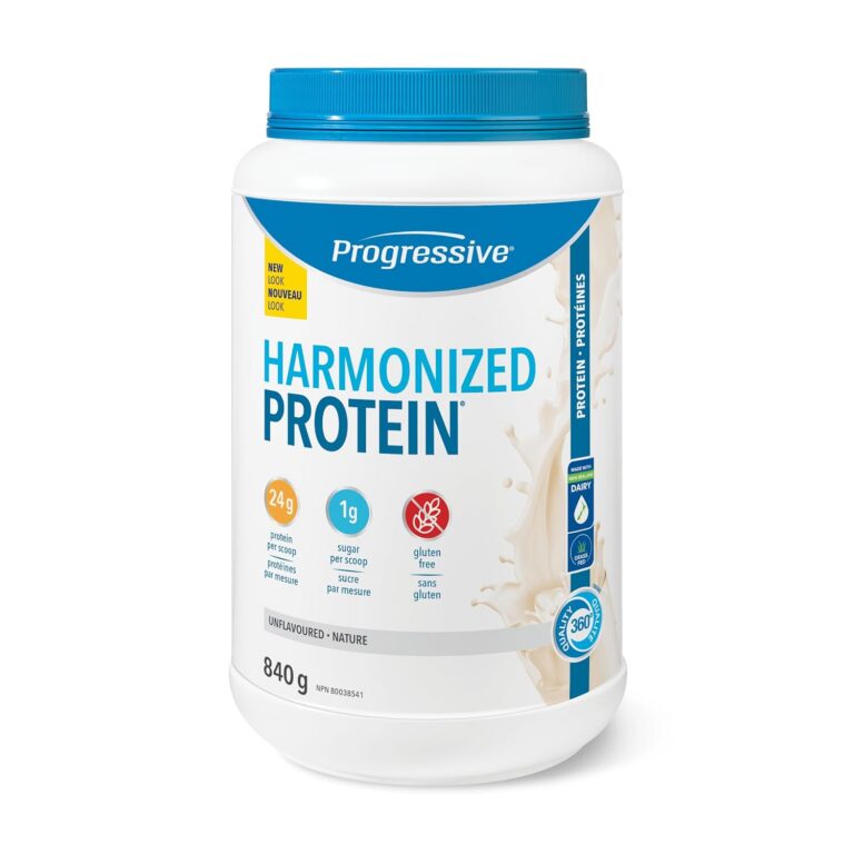 Progressive Harmonized Whey Protein Powder Supplement - Unflavoured, 840 g