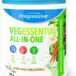 Progressive VegEssential, All-In-One Vegan Protein, Greens, Vitamins & Minerals Powder - Vanilla Flavour, 840 g