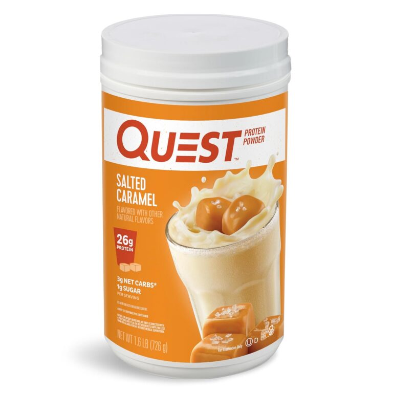Protein Powder, Salted Caramel, 1.6 pound