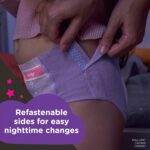 Pull-Ups Girls' Night-Time Potty Training Pants, Size 4T-5T Overnight Training Underwear (38-50 lbs), 92 Ct