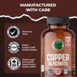 Pure Lab Vitamins Copper Glycinate 1mg - 60 Vegi-caps