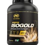 PVL ISOGOLD – Grass Fed - Premium Isolate 100% Whey Protein Shake – Enzyme Fortified - Ice Cream Cookie Sandwich- 2.27 kg