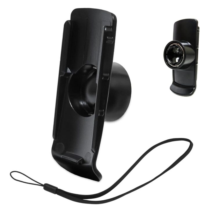 Ramtech GPS Cradle Bracket Spine Mount + Bonus Wrist Strap, Compatible with Garmin Alpha 100 200i, T 200i, TT, Astro 320 430 900, Sport PRO, eTrex 10 20 20x 20xt 22x 30 30x 32x...