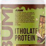 RAW CBUM Itholate Protein Powder | Chris Bumstead Signature Series, Micro Filtered Grass Fed Whey Isolate Protein | 25g Protein, Low Sugar, Low Carb, Fat Free | 2LB (Dubai...