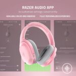 Razer Barracuda Wireless Gaming & Mobile Headset (PC, PlayStation, Switch, Android, iOS): 2.4GHz Wireless + Bluetooth - Integrated Noise-Cancelling Mic - 50mm Drivers - 40 Hr...