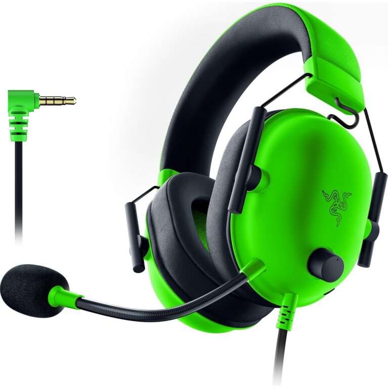 Razer BlackShark V2 X Gaming Headset: 50mm Drivers - Cardioid Mic - Memory Foam Cushion - Lightweight- Comfortable, Noise Isolating Earcups - For PC, PS4, PS5, Switch - 3.5mm...