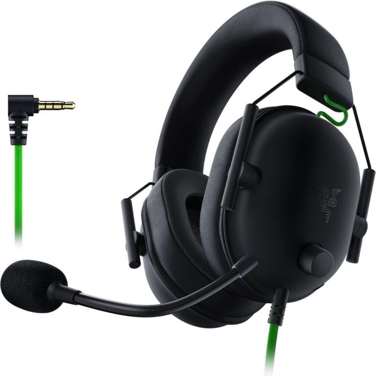 Razer BlackShark V2 X Gaming Headset: 50mm Drivers - Cardioid Mic - Memory Foam Cushion - Lightweight- Comfortable, Noise Isolating Earcups - for PC, PS4, PS5, Switch - 3.5mm...