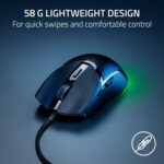 Razer Cobra Wired Gaming Mouse: 58g Lightweight Design - Gen-3 Optical Switches - Chroma RGB Lighting with Underglow - Precise 8500 DPI Optical Sensor - 100% PTFE Mouse Feet -...