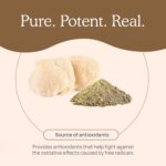 Real Mushrooms Lions Mane Capsules - Organic Mushroom Extract With Immunomodulating Properties Antioxidants Vegan Brain Supplement, 120