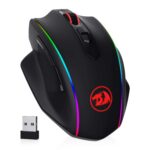 Redragon M686 Wireless Gaming Mouse, 16000 DPI Wired/Wireless Mouse with Professional Sensor, 45-Hour Durable Power Capacity, Customizable Macro and RGB Backlight for PC/Mac/Laptop