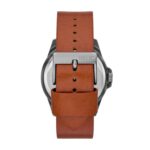 Relic Men's Jackson Strap Three-Hand Date Brown Leather Watch