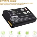 Replacement Battery for Garmin Montana 600 600T 650 650T 600t Camo 680 680T,fits 361-00053-00 010-11599-00 010-11654-0