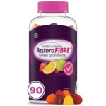 RestoraLAX RestoraFIBRE Daily Prebiotic Fibre Gummies - Supplements For Men And Women, Naturally Sourced Inulin, Promotes Regularity And supports Healthy Digestive system,...