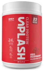 Revolution Nutrition, Splash Clear Isolate Protein, 100% Clear Whey Isolate Powder, Juice-Type, Candy Flavour, Collagen, 24g of Protein Per Scoop, Zero Sugar, Zero Carb, 667g,...