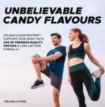 Revolution Nutrition, Splash Clear Isolate Protein, 100% Clear Whey Isolate Powder, Juice-Type, Candy Flavour, Collagen, 24g of Protein Per Scoop, Zero Sugar, Zero Carb, 667g,...