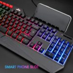 Rii RGB LED Wired Gaming Keyboard,Standard Keyboard for PC,Laptop,Office,Gaming
