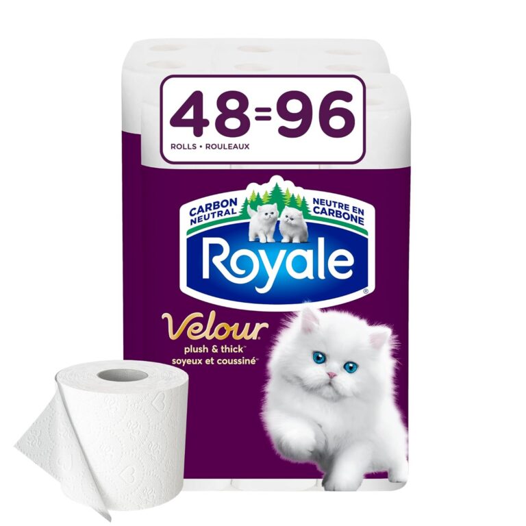 Royale Velour Toilet Paper, 48 Equal 96 Rolls, 142 Bathroom Tissues per roll