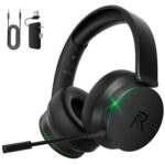 RYR Wireless Gaming Headset for Xbox Series X|S, Xbox One, PS5, PS4, Mac, Bluetooth 5.3, 3D Surround Sound, Rotatable Earmuffs, Gaming Headphones with Noise Canceling...