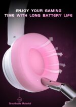 RYR Wireless Gaming Headset for Xbox Series X|S, Xbox One, PS5, PS4, Mac, Bluetooth 5.3, 3D Surround Sound, Rotatable Earmuffs, Gaming Headphones with Noise Canceling...