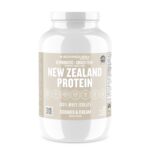 Schinoussa Super Foods New Zealand Whey Protein Isolate | 25g Protein | 0g Of Sugar | 1g Of Carbs| 110 Calories (Cookies & Cream, 910 g (Pack of 1)