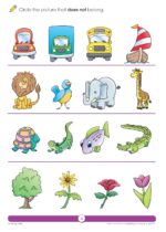 School Zone - Thinking Skills Workbook - 64 Pages, Ages 3 to 5, Preschool to Kindergarten, Problem-Solving, Logic & Reasoning Puzzles, and More (School Zone Get Ready! Book Series)