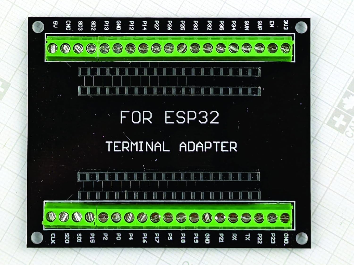 Screw Terminal Adapter for ESP32 and ESP8266 IoT Modules Screw Terminal Adapter for ESP32 and ESP8266 IoT Modules