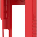 Silicone Protective Case Cover For Garmin Alpha 300i 200i,Soft Shell Skin Dust-proof Dhock-resistant Protection (Red)