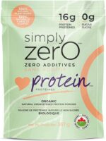 Simply Zero Organic Protein Powder - Premium Plant Based Unsweetened Pea Protein Powder, Zero Preservatives, Zero Additives, Zero Sugar, Zero Emulsifier, Zero Gum Base, No...