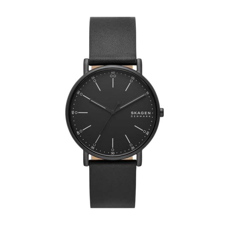 Skagen Signatur Minimalist Men's Watch with Stainless Steel Bracelet, Mesh or Leather Band