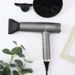 Slopehill Hair Dryer with Unique Brushless Motor | Intelligent Fault Diagnosis | Innovative Microfilter | Oxy Active Technology | Led Display (Gray)