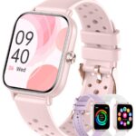 Smart Watch, Colesma Smart Watch for Women 1.83" Fitness Tracker, Bluetooth Call, DIY Dial, Heart Rate SpO2 Steps Sleep Monitor, 120+ Sports Modes, IP68 Waterproof Smartwatch...