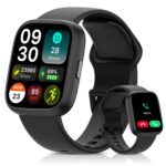 Smart Watch for Men Women, 1.83" HD, Alexa Built-in, Bluetooth 5.3 Calls & Notifications, IP68 Waterproof,100+ Sport Modes,Fitness Tracker/Heart Rate/SpO2/Sleep Monitor for...