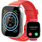 Smart Watch for Men Women(Answer/Make Calls), 1.95" HD Touch Screen Fitness Watch with Sleep Heart Rate Monitor, 110+ Sports Modes, IP68 Waterproof Activity Trackers Compatible...