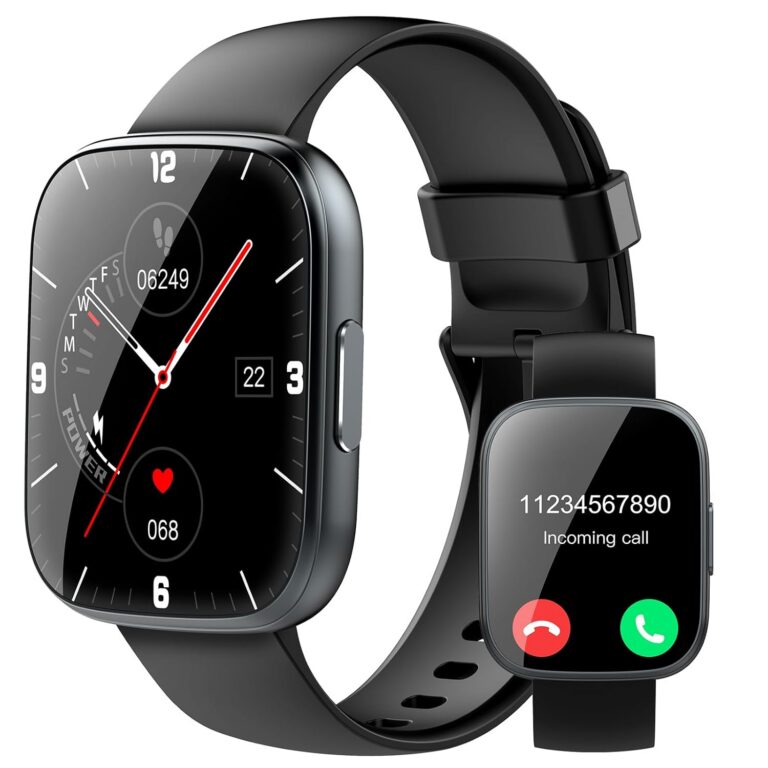 Smart Watch for Men Women(Answer/Make Calls), 1.95" HD Touch Screen Fitness Watch with Sleep Heart Rate Monitor, 110+ Sports Modes, IP68 Waterproof Activity Trackers Compatible...