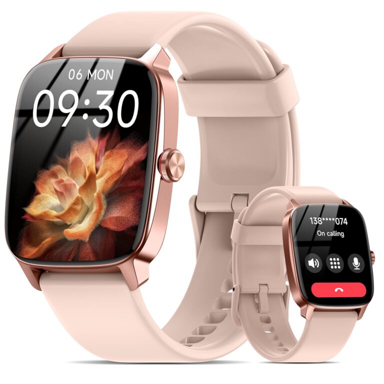 Smart Watch for Men Women Bluetooth Call, 1.85" HD Touch Screen AI Voice Smartwatch, Fitness Tracker with Sleep/Heart Rate Monitor, 100+ Sports Modes, IP68 Waterproof,...