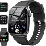 Smart Watch for Men Women with Bluetooth Call, 1.85" HD Touch Screen smartwatch, 100+ Sport Mode Fitness Watch with Heart Rate/ Spo2/ Sleep Monitor, IP68 Waterproof Watch...