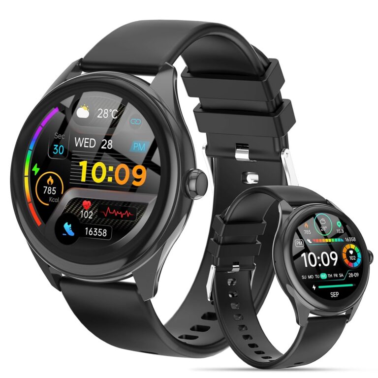 Smart Watches for Women Men, 1.39" HD IPS Touchscreen Smartwatch with 120 Sports Modes, Heart Rate/Sleep Monitor, IP67 Waterproof, Bluetooth Call & Music Control for...