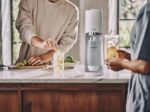 Sodastream 1L Fuse White Bottles Twin Pack - Dishwasher Safe