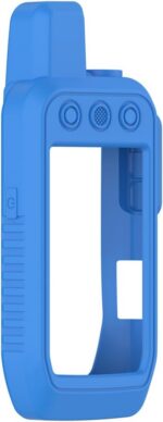 Soft Silicone Sleeve Suitable for Garmin Alpha 300i 200i Protective Case Anti-Fall Skin Cover Accessories (Blue)