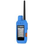 Soft Silicone Sleeve Suitable for Garmin Alpha 300i 200i Protective Case Anti-Fall Skin Cover Accessories (Blue)