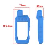 Soft Silicone Sleeve Suitable for Garmin Alpha 300i 200i Protective Case Anti-Fall Skin Cover Accessories (Blue)