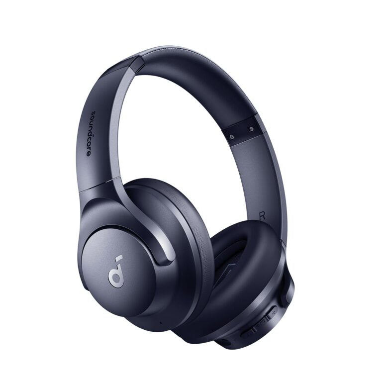 soundcore by Anker Q20i Hybrid Active Noise Cancelling Headphones, Wireless Over-Ear Bluetooth, 40H Long ANC Playtime, Hi-Res Audio, Big Bass, Customize via an App, Transparency...