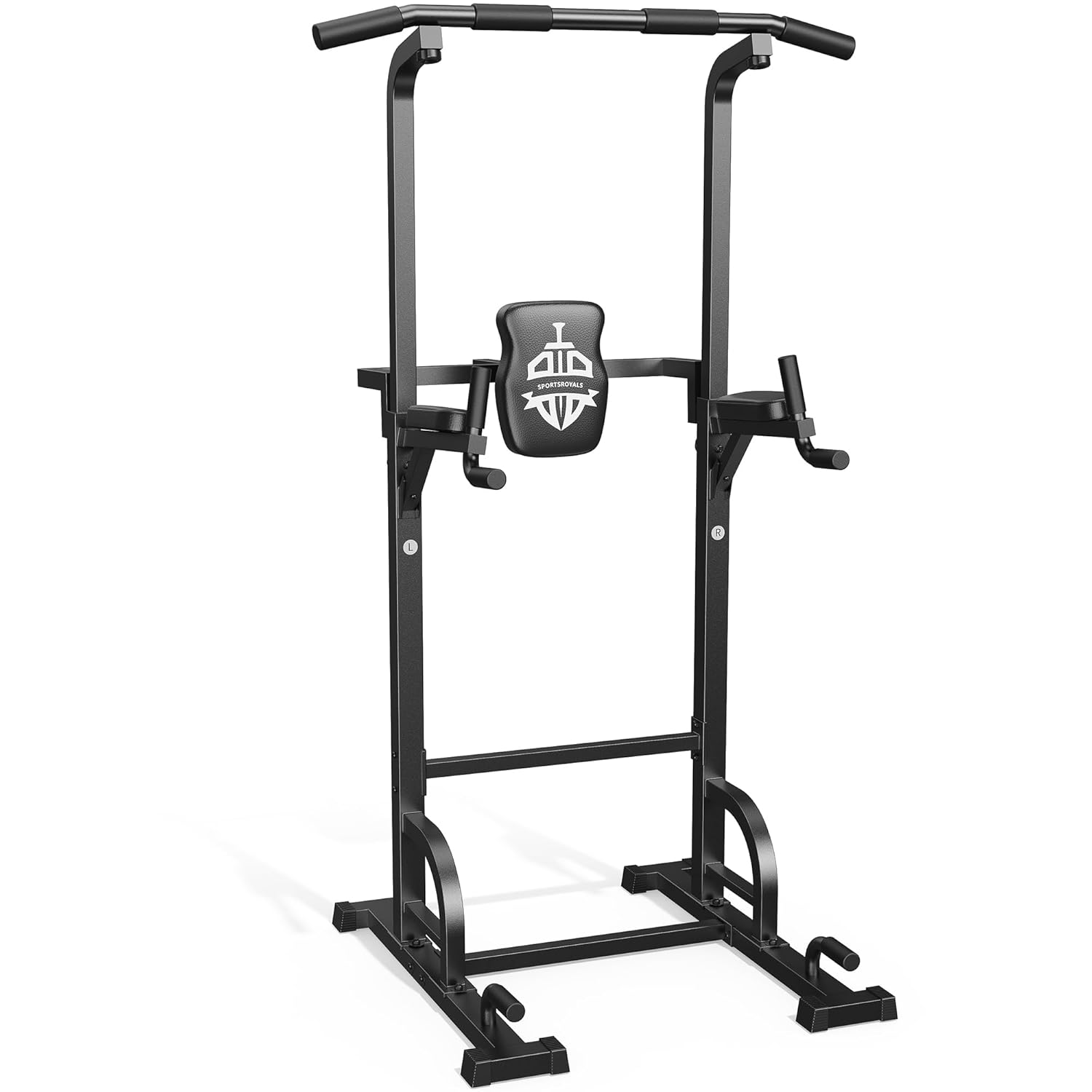 Sportsroyals Power Tower Dip Station Pull Up Bar for Home Gym Strength Training Workout Equipment, 450LBS Sportsroyals Power Tower Dip Station Pull Up Bar for Home Gym Strength Training Workout Equipment, 450LBS