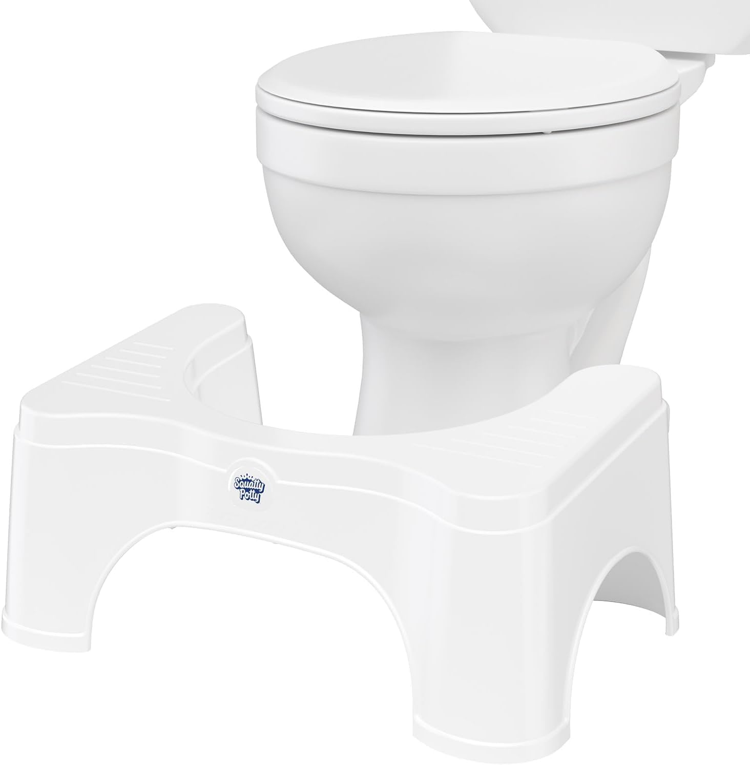 Squatty Potty Original Toilet Stool 2.0 Base 7", White, 1 Count Squatty Potty Original Toilet Stool 2.0 Base 7", White, 1 Count