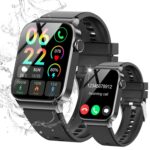 STECEi Smart Watch for Men Women Bluetooth Call, 1.85" HD Screen Smartwatch with Heart Rate/Sleep Monitor, 110+ Sport Modes Activity Trackers IP68 Waterproof, Fitness Watch for...
