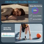 STECEi Smart Watch for Men Women (Blutooth Calls) 1.95" HD Curved Screen Fitness Watch with Heart Rate/Sleep Monitor, 110+ Sport Modes Smartwatch, Activity Trackers IP68...